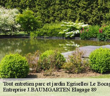 Tout entretien parc et jardin  egriselles-le-bocage-89500 Entreprise J.BAUMGARTEN Elagage 89